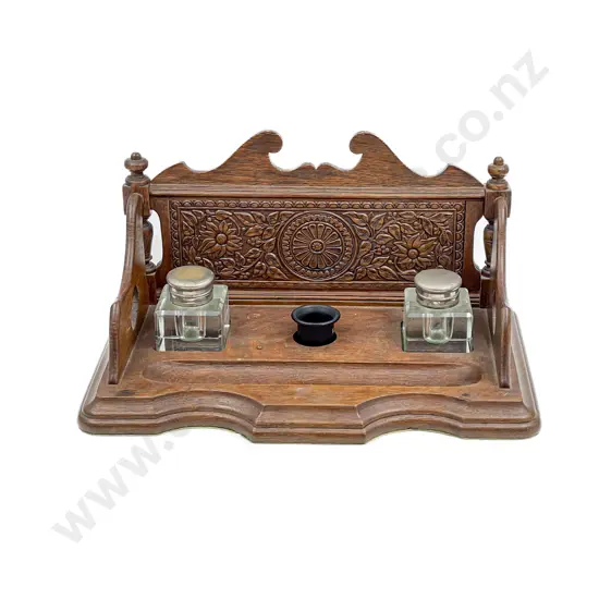 Oak Desk Stand