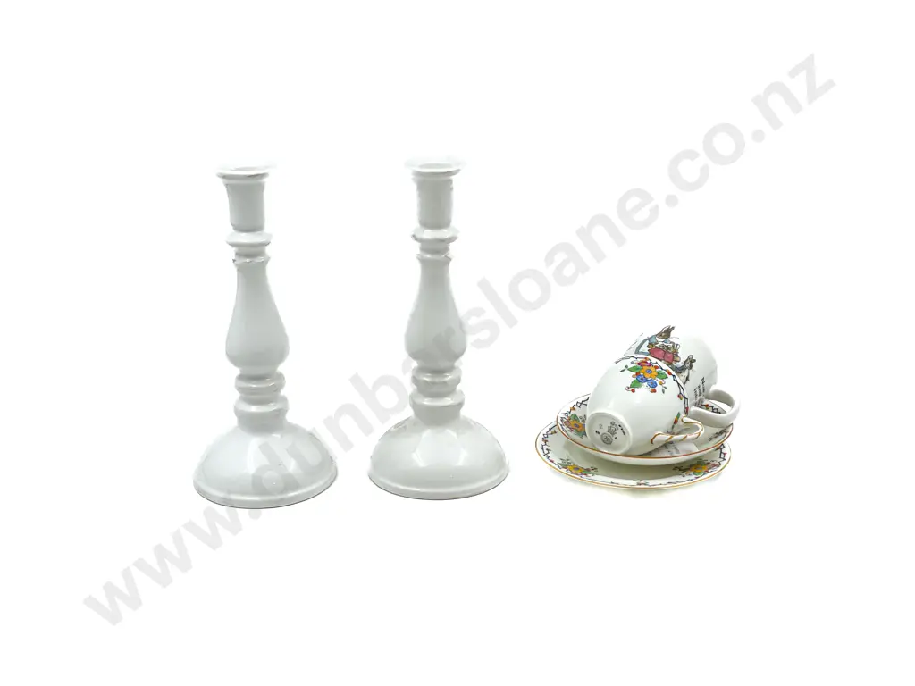 Pair of Candlesticks with RD Trio etc Image 1++