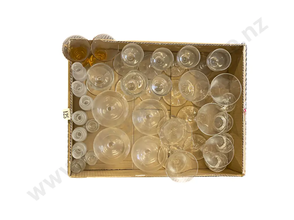 Quantity of Assorted incl Veuve Clicquot Branded Glassware Image 1++