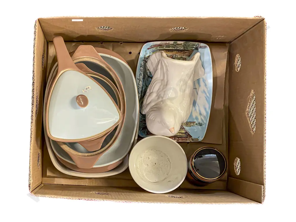 Two Boxes of Assorted China Image 1++