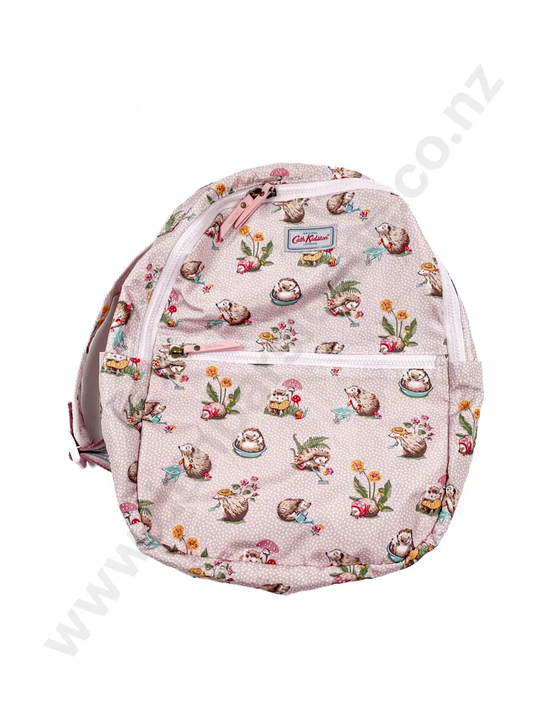 Cath Kidston London Backpack with Hedgehogs Image 1++