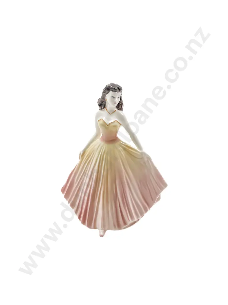 Small Coalport Figure "Chelsea" Image 1++