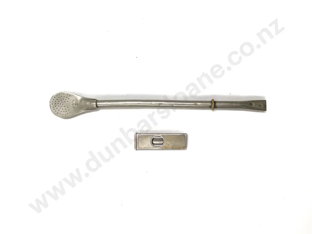 Small S/S Tobacco Cutter & Other Silver Item Image 1++