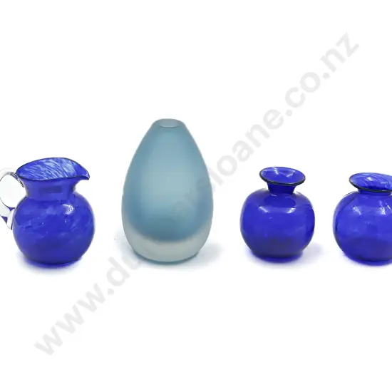 Three Pieces of Hoglund Glass & Other