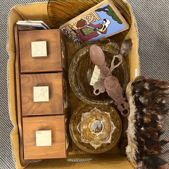 Quantity of Assorted Including Kitchen Storage Jars and Pressed Glassware