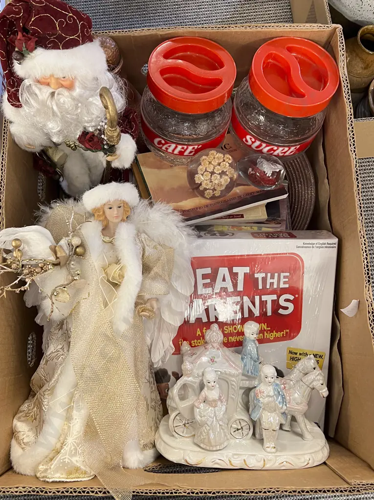 Quantity of Assorted Including Christmas Decorations and Board Games etc Image 1++