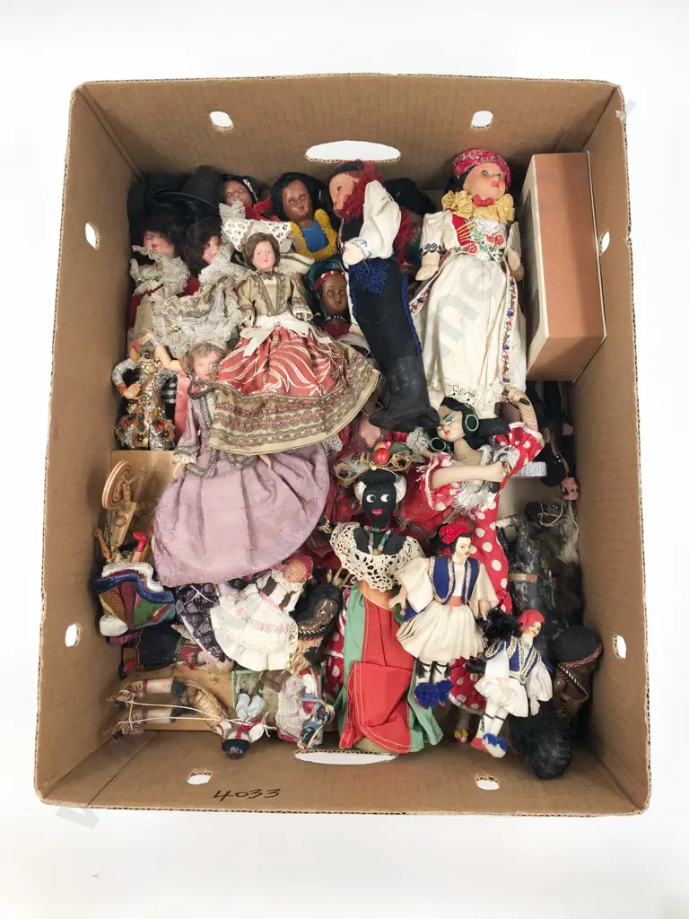 Quantity of Assorted Costume Dolls Image 1++