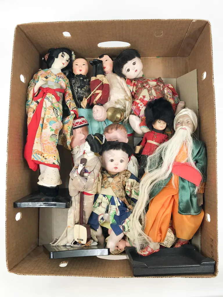 Quantity of Assorted Costume Dolls Image 1++