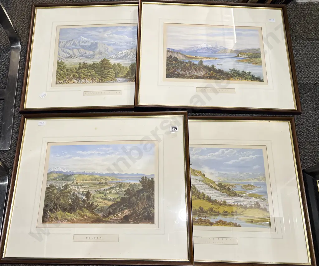 Four Assorted NZ Historical Prints Image 1++