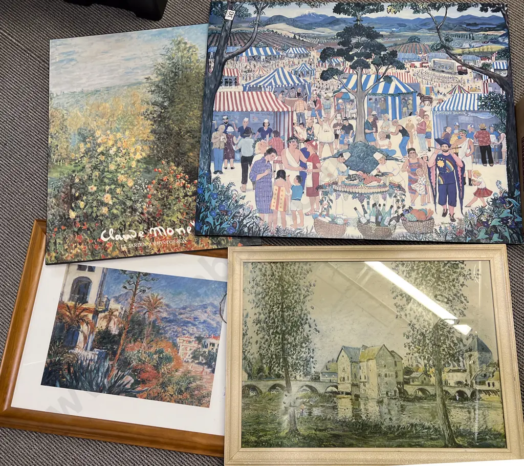Four Assorted Prints Image 1++