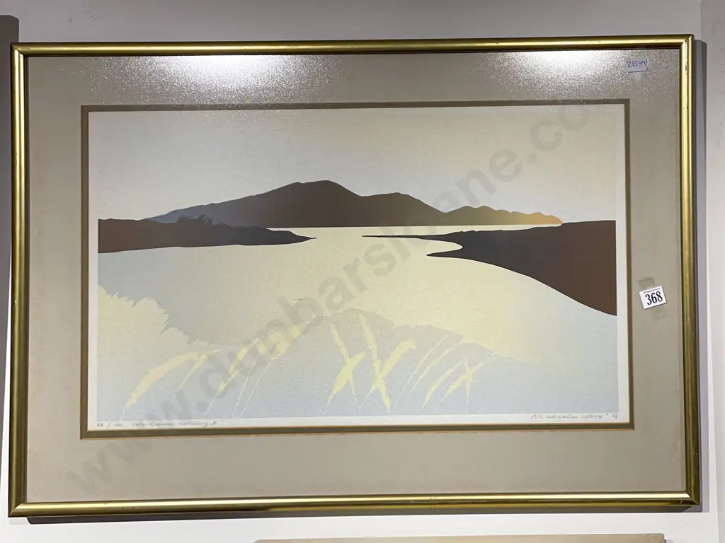Malcolm Warr - Waikanae Estuary II - Ltd. Ed. Print Image 1++