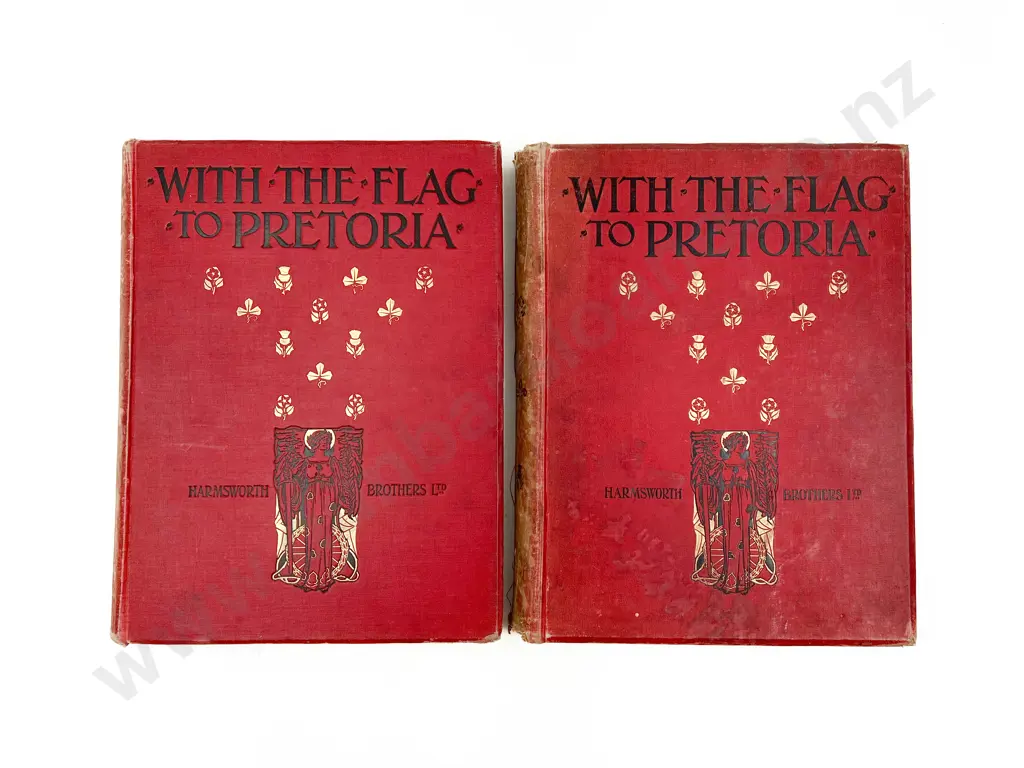With the Flag to Pretoria by Harmsworth Brothers Vol. I & II Image 1++