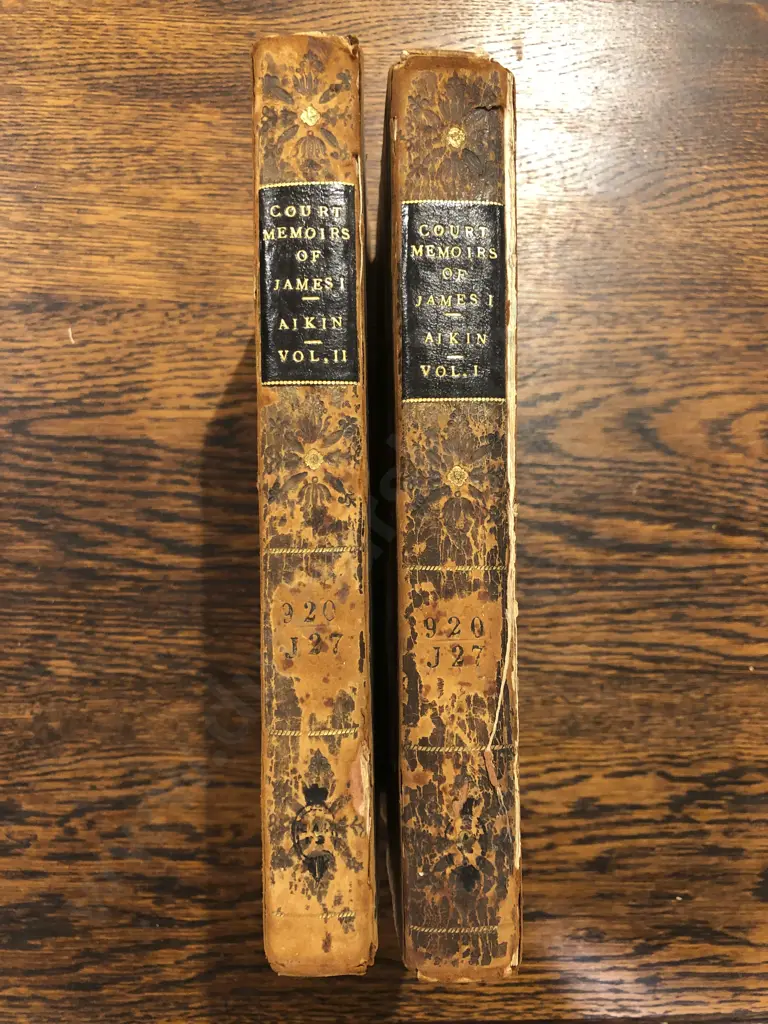 Aikin Lucy - Memoirs of The Court of King James The First (2 Volumes) Image 1++