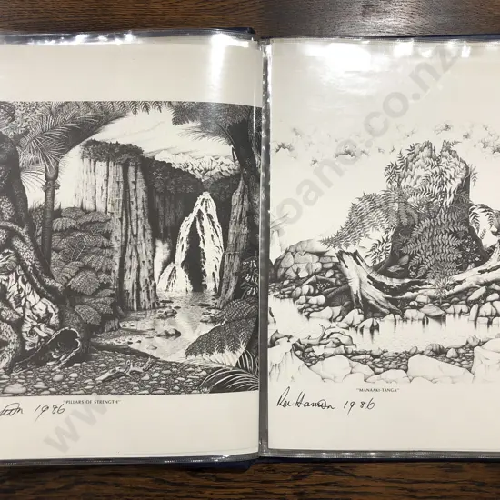 Folder of 22 x Signed Rei Hamon Loose Prints