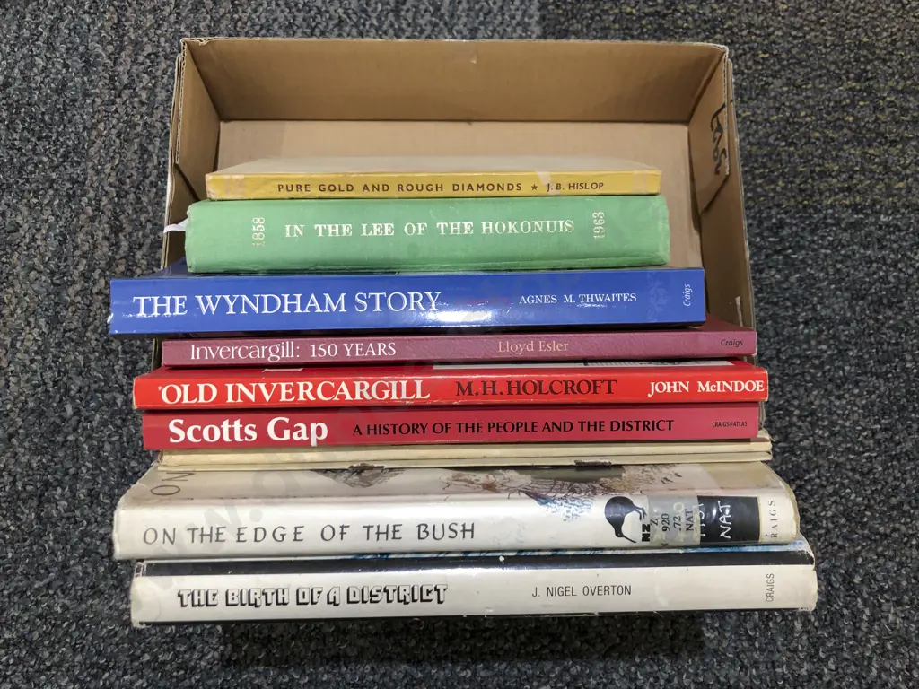 Box of Assorted Books Image 1++