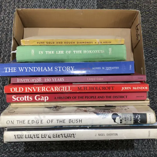 Box of Assorted Books