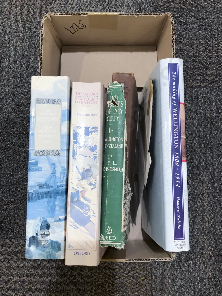 Box of Assorted Early NZ Reference Books Image 1++