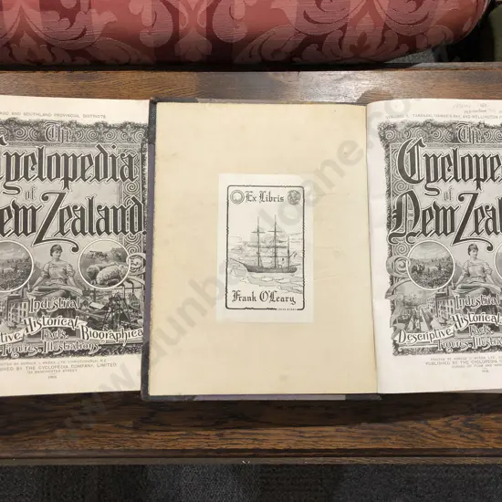 Cyclopedia of New Zealand - Volume 4 Southland & Vol. 6 Taranaki-Hawke's Bay-Wellington