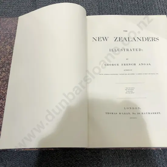 The New Zealanders by George French Angas