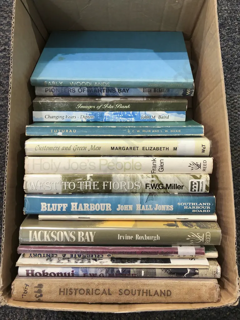 Box of Assorted Books Image 1++