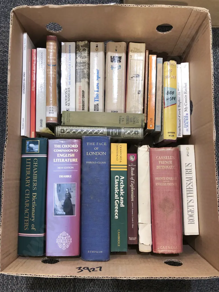 Box of Assorted Books Image 1++