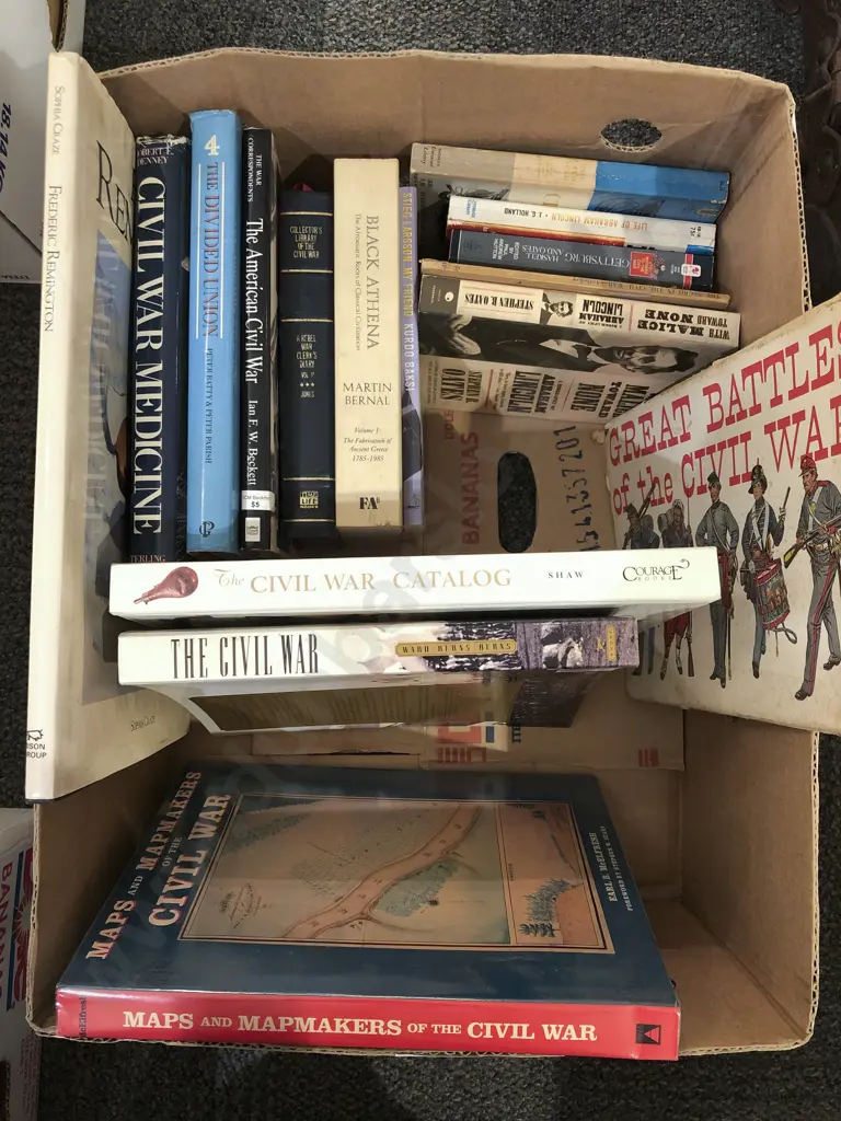 Box of Assorted Books Image 1++