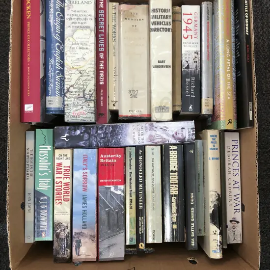 Box of Assorted Books