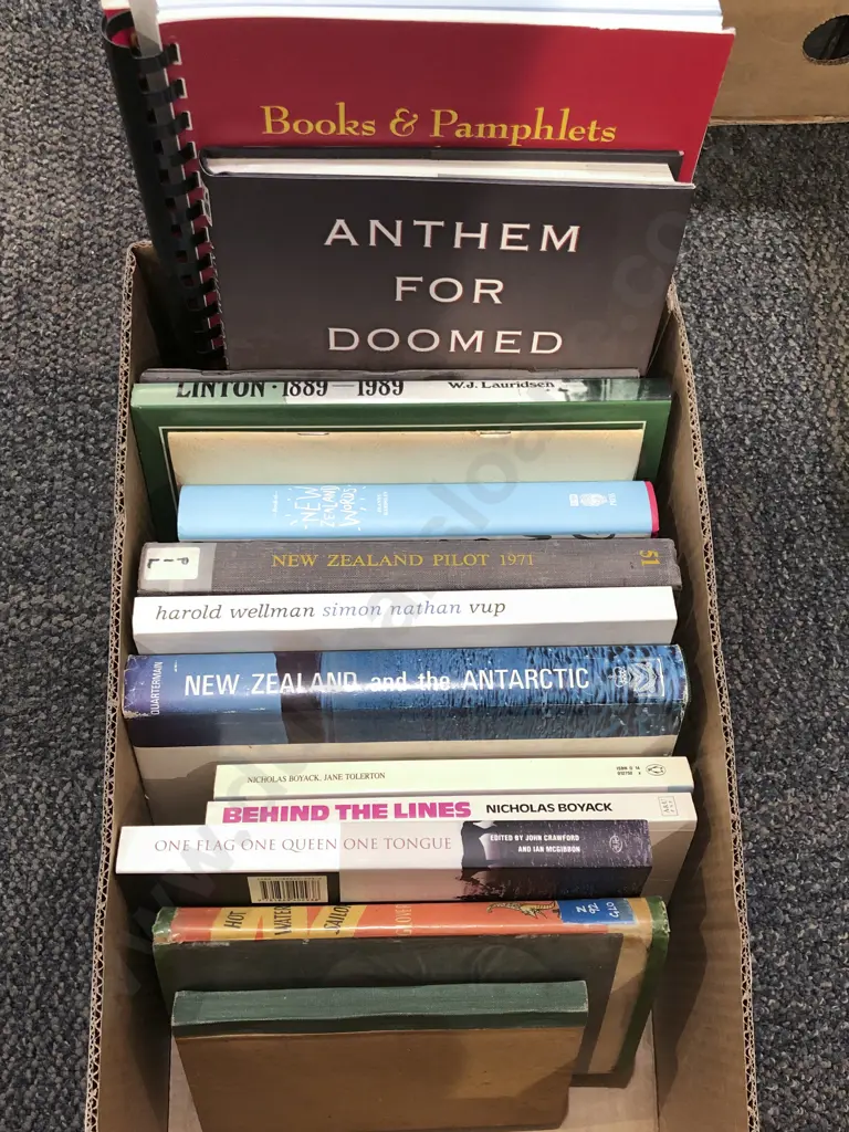 Box of Assorted Books Image 1++