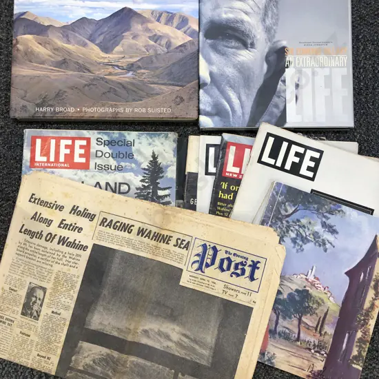 Box of Assorted Books incl NZ & Art Reference