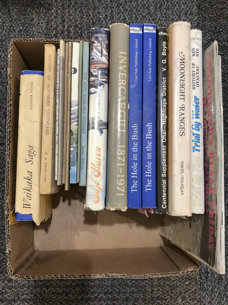Box of Assorted Books Image 1++