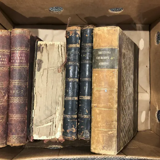 Box of Assorted Books