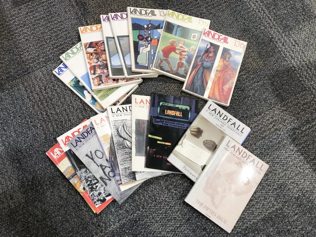 Box of  Assorted Landfall - A NZ Quarterly Image 1++