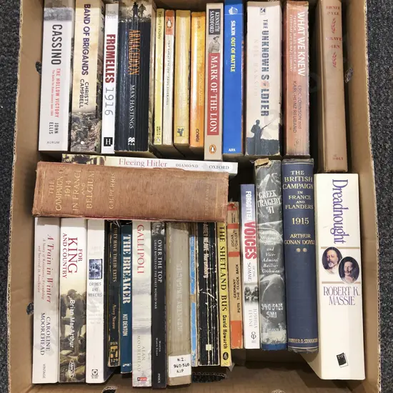 Box of Assorted Books