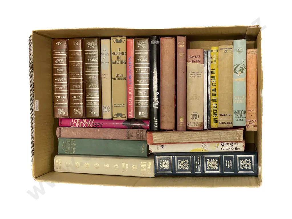 Two Boxes of Assorted Books Image 1++