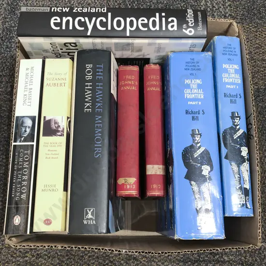 Box of Assorted Books