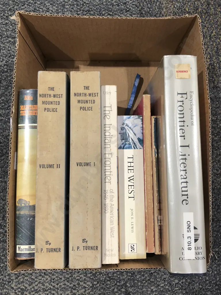 Box of Assorted Books Image 1++