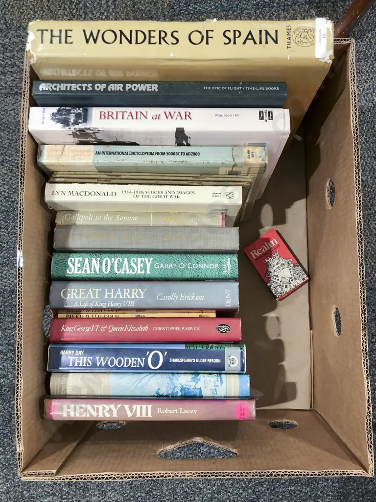 Box of Assorted Books Image 1++