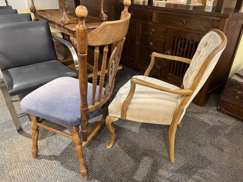 Country Kitchen Chair together with Button Back Armchair Image 1++