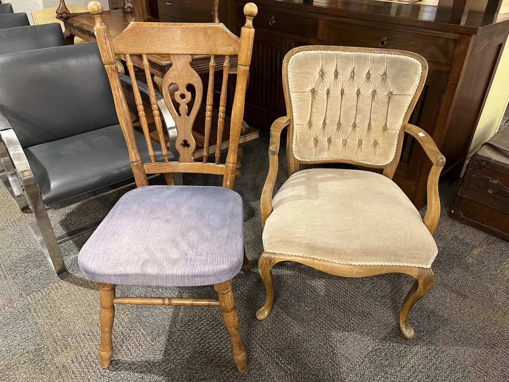 Country Kitchen Chair together with Button Back Armchair Image 1++