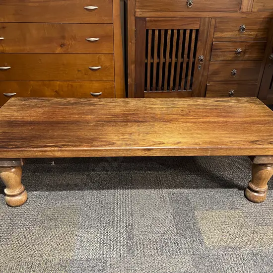 Solid Rectangular Coffee Table