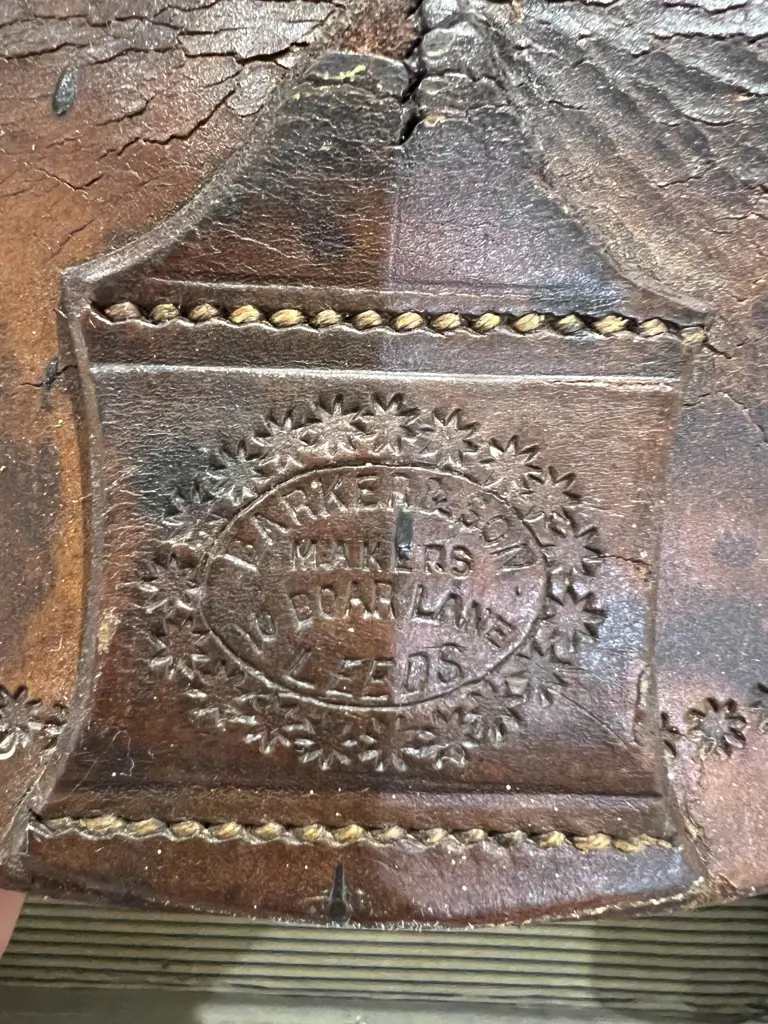 Barker & Son Leather Suitcase Image 1++