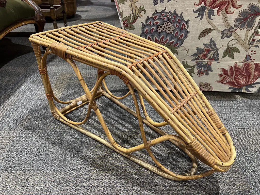 Cane Footstool Image 1++