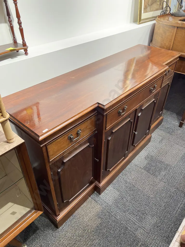 Repro. Inverted Breakfront Sideboard Image 1++
