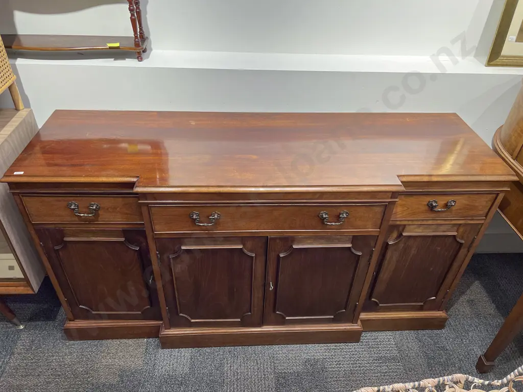 Repro. Inverted Breakfront Sideboard Image 1++
