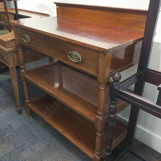 Edwardian Mahogany Dumb Waiter