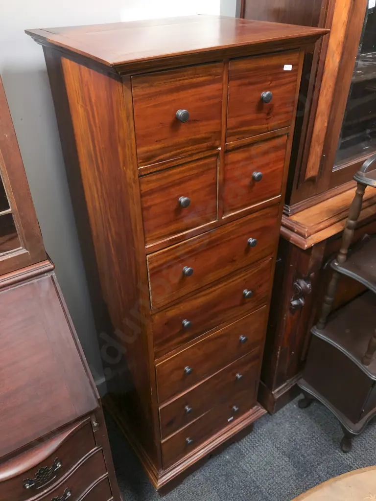Slim Hardwood Tallboy Image 1++
