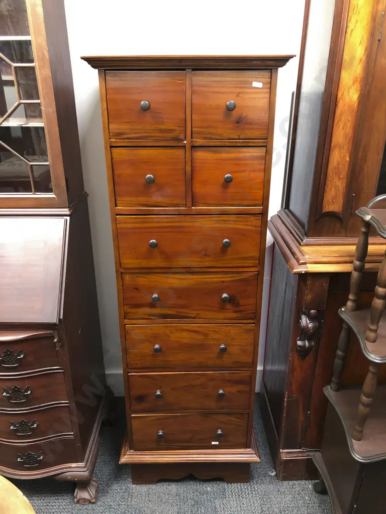 Slim Hardwood Tallboy Image 1++