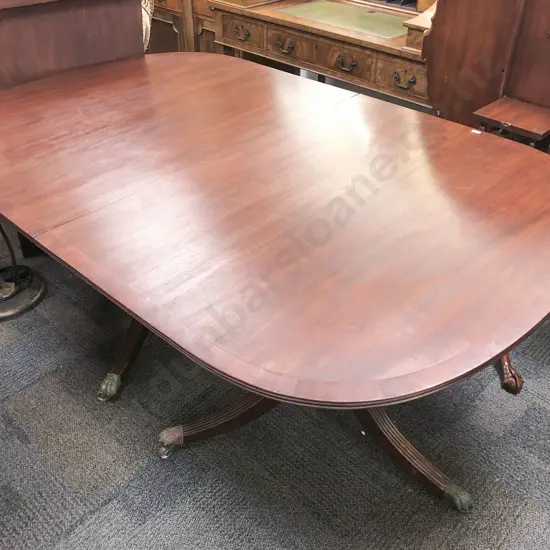 Victorian Mahogany D End Extn Dining Table