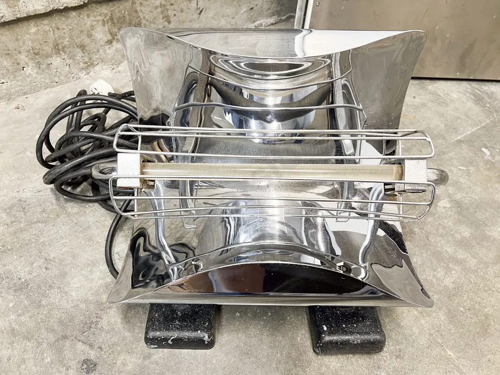 1930's Art Deco HMV Chrome Plated Heater Image 1++