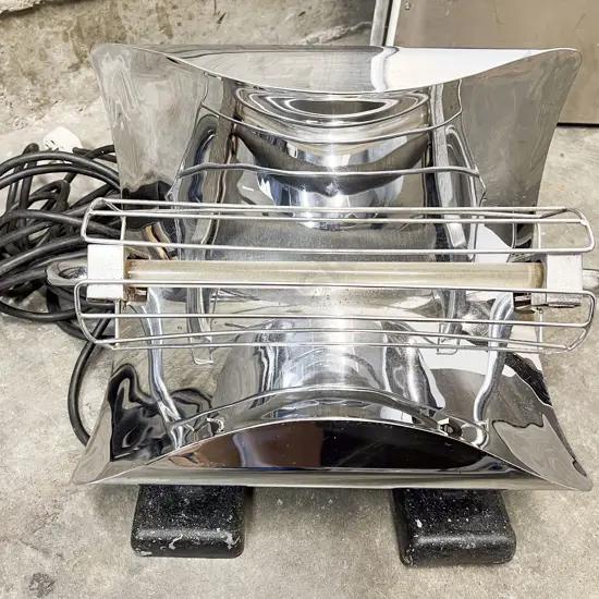 1930's Art Deco HMV Chrome Plated Heater